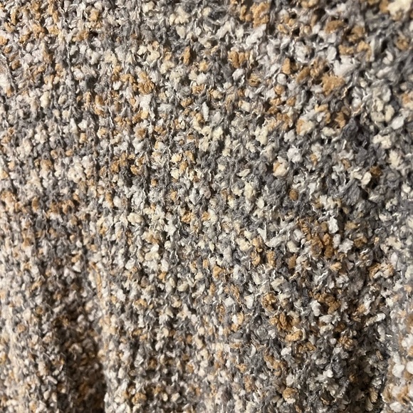 POL Multi-colored Polka Dot Chunky Knit Cardigan Long Small Cozy Pockets - Picture 6 of 6